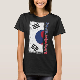 Half Koreaans Amerikaans Graphic - Grappig Zuid-Ko T-shirt