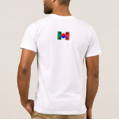 Half Koreaans, half Italiaans T-shirt (Achterkant)