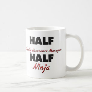 Half Kwaliteitsborgingsmanager Half Ninja Koffiemok