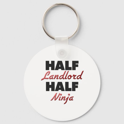 Half Landlord Half Ninja Sleutelhanger (Voorkant)