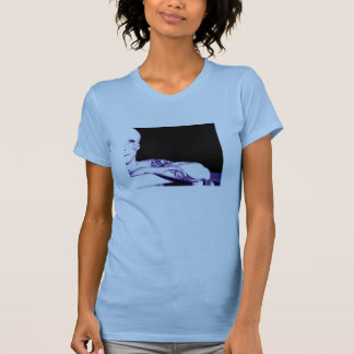 half leeg glas t-shirt