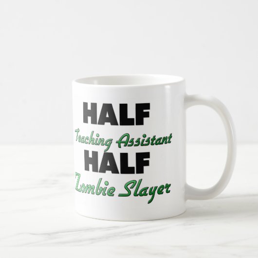 Half leerassistent Half Zombie Slayer Koffiemok (Rechts)