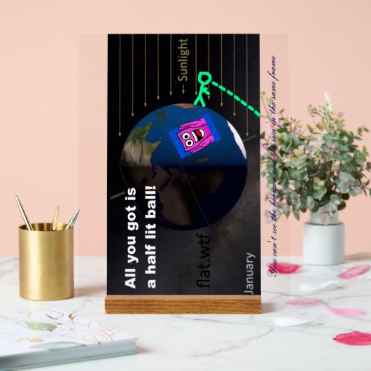 Half lit ball! acryl bord (Huwelijk)