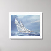 Half maan canvas afdruk (Voorkant)