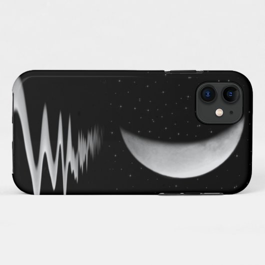 Half maan Case-Mate iPhone case (Achterkant (horizontaal))