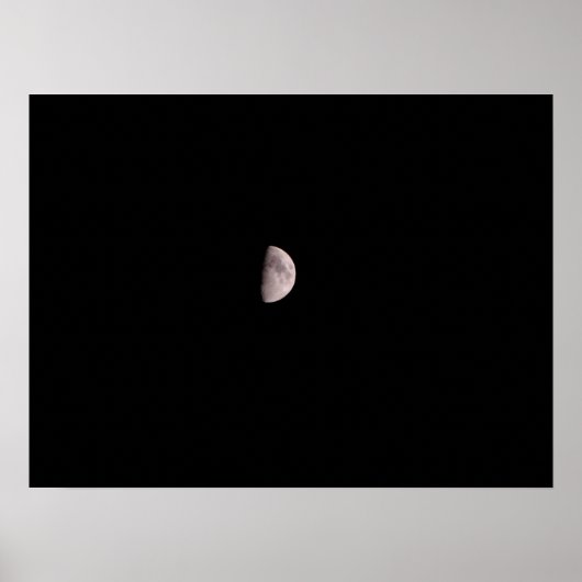 Half maan poster (Voorkant)
