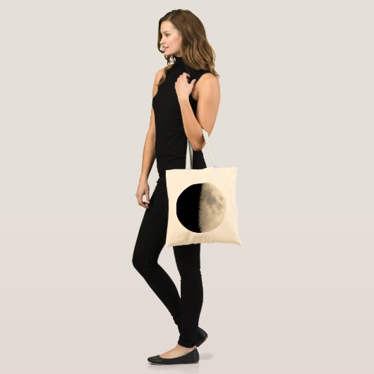 Half maan tote bag (Voorkant (model))