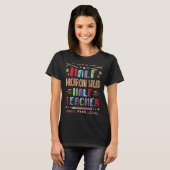 Half Macaroni Salad Half Teacher Pasta Salad Foodi T-shirt (Voorkant volledig)