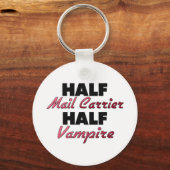 Half-mail drager Half Vampire Sleutelhanger (Voorkant)