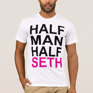Half man, half Seth - Gepersonaliseerd T-shirt