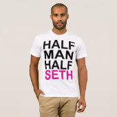 Half man, half Seth - Gepersonaliseerd T-shirt (Voorkant volledig)