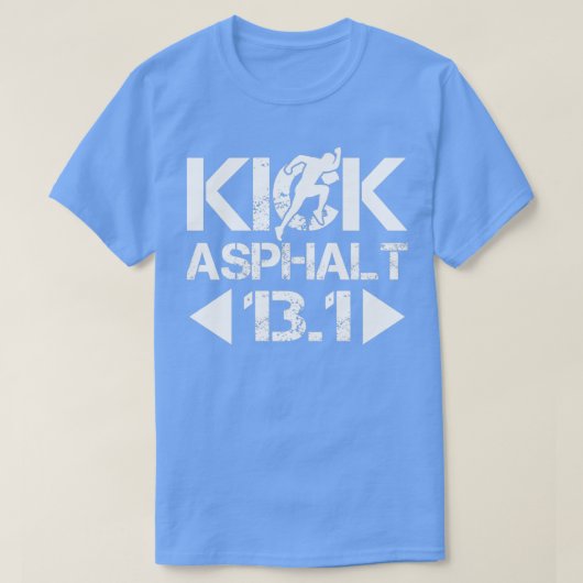 Half marathon 131 2 t-shirt (Design voorkant)