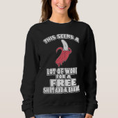 Half Marathon 13 1 Funny Running great idea Runner Trui (Voorkant)