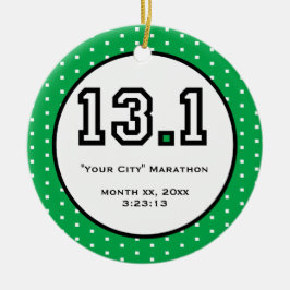 Half Marathon Ornament