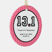Half Marathon Ornament (Rechts)