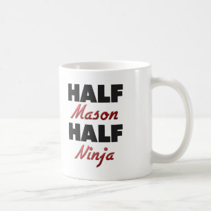 Half Mason Half Ninja Koffiemok