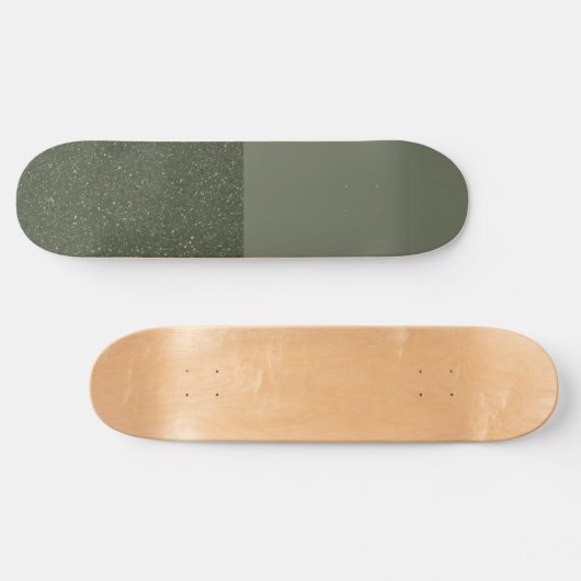 Half mat, half getextureerd mos groen skateboard (Horizontaal)