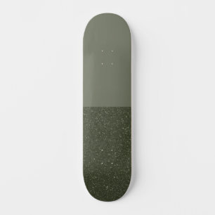 Half mat, half getextureerd mos groen skateboard
