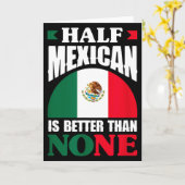 Half Mexicaan Is Beter Dan Geen Mexico Roots Erfgo Kaart (Gele Bloem)