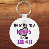 HALF MIJN HARTIRAK SLEUTELHANGER (Voorkant)