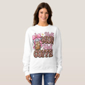 Half Moeder, Half Coffee T-shirt (Voorkant volledig)
