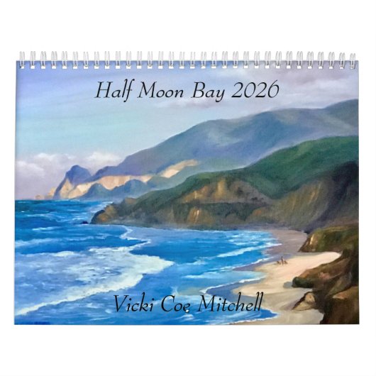 Half Moon Bay 2026 Calendar Kalender (Hoes)