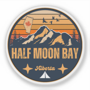 Half Moon Bay, Alberta Sticker