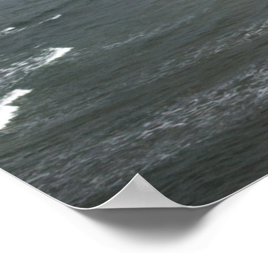 Half Moon Bay Beach California Poster (Hoek)