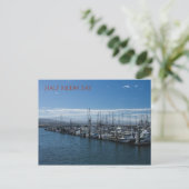 Half Moon Bay Briefkaart (Staand voorkant)
