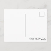 Half Moon Bay Briefkaart (Achterkant)