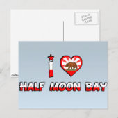 Half Moon Bay, CA Briefkaart (Voorkant / Achterkant)