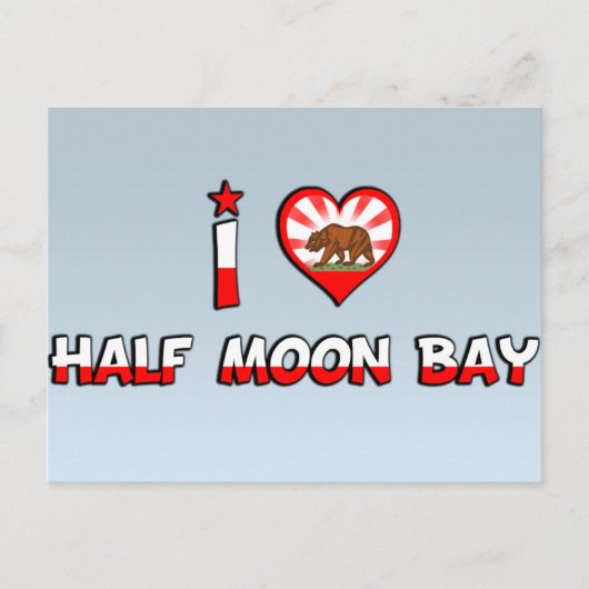 Half Moon Bay, CA Briefkaart (Voorkant)