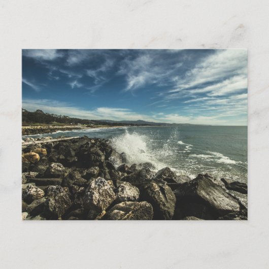 Half Moon Bay Californië Briefkaart (Voorkant)