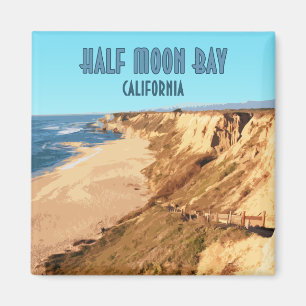 Half Moon Bay Californië Magneet