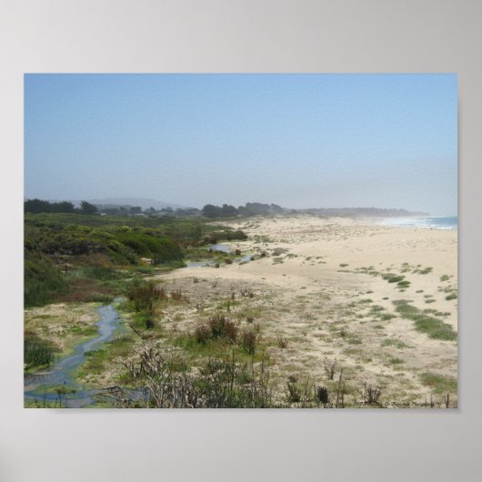 Half Moon Bay Californië Poster (Voorkant)