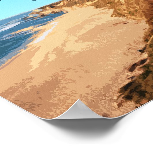 Half Moon Bay Californië  Poster (Hoek)