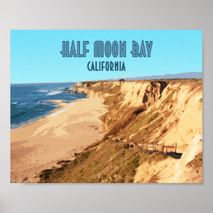 Half Moon Bay Californië  Poster
