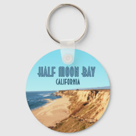Half Moon Bay Californië Sleutelhanger