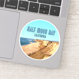 Half Moon Bay Californië Sticker