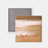 Half Moon Bay, Californische magneet (Voorkant / Achterkant)