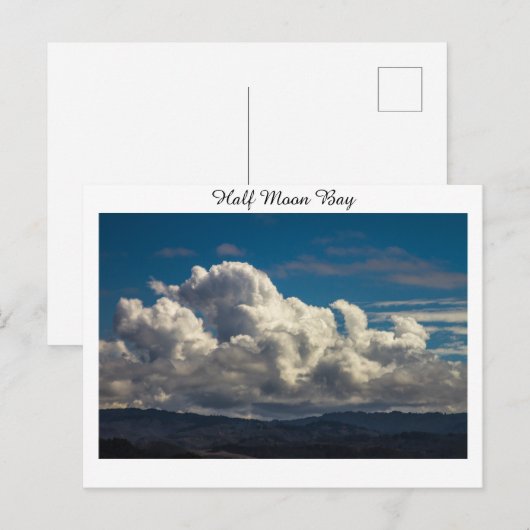 Half Moon Bay De Heavens Briefkaart (Voorkant / Achterkant)