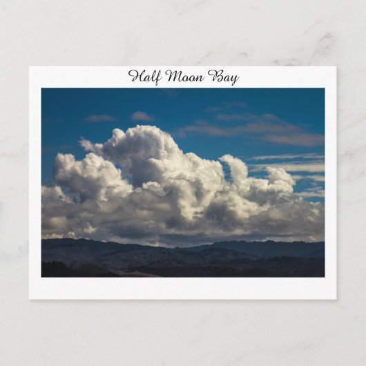 Half Moon Bay De Heavens Briefkaart (Voorkant)