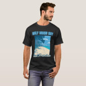 Half Moon Bay � het kustjuweel � Australië T-shirt (Voorkant volledig)