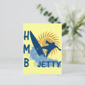 Half Moon Bay Jetty Briefkaart (Staand voorkant)