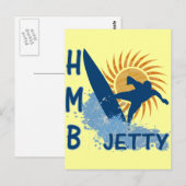 Half Moon Bay Jetty Briefkaart (Voorkant / Achterkant)