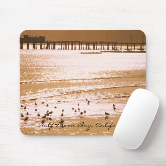 Half Moon Bay Mousepad Muismat (Met muis)