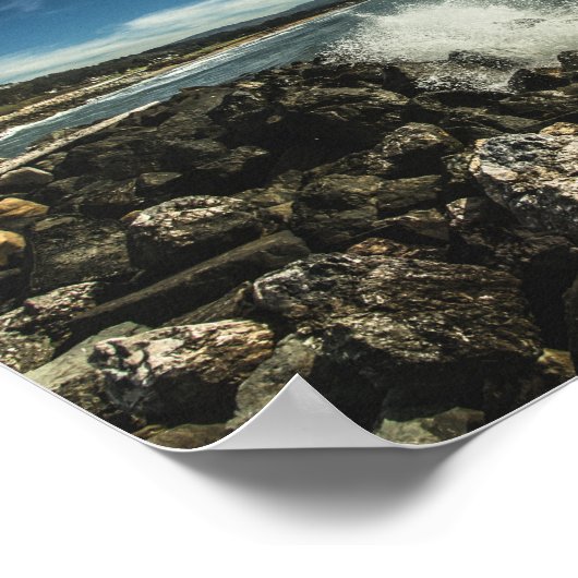 Half Moon Bay Poster (Hoek)