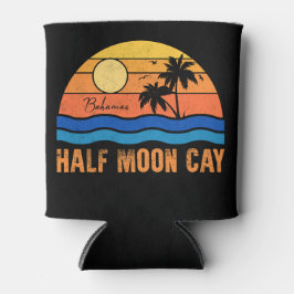 Half Moon Cay Bahamas - Retro  80s Souvenir Blikjeskoeler