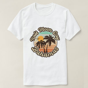 Half Moon Cay Bahamas - Retro  80s Souvenir T-shirt