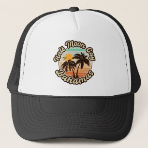 Half Moon Cay Bahamas - Retro  80s Souvenir Trucker Pet